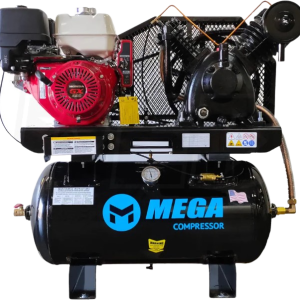 Mega Compressor MP-13030GTUS Air Compressor 13 HP 30 Gallon Honda GX390 Engine Electric Start New