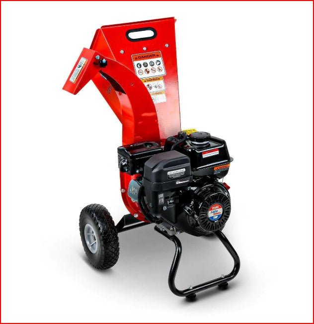G GUO054 Mini Wood Chipper and Shredder 7HP 212CC Gas Engine 3" Max Branch Diameter New