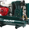 Rolair 7722HK28 Air Compressor Wheelbarrow 9 gal. Gas 9 HP Honda GX270 Engine Two-Stage Pump Manufacturer RFB