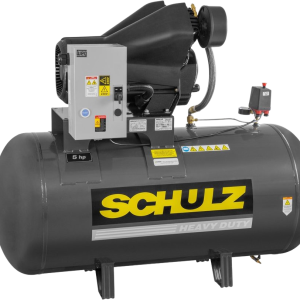 Schulz Audaz MCSV Air Compressor 5 HP 80 gal. 2-Stage 230V 3-Phase Horizontal New