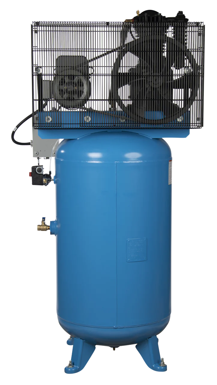 ABAC ABC7-2180V Air Compressor 7.5HP 80 Gallon Two-Stage Single Phase 230V Ironman Series New