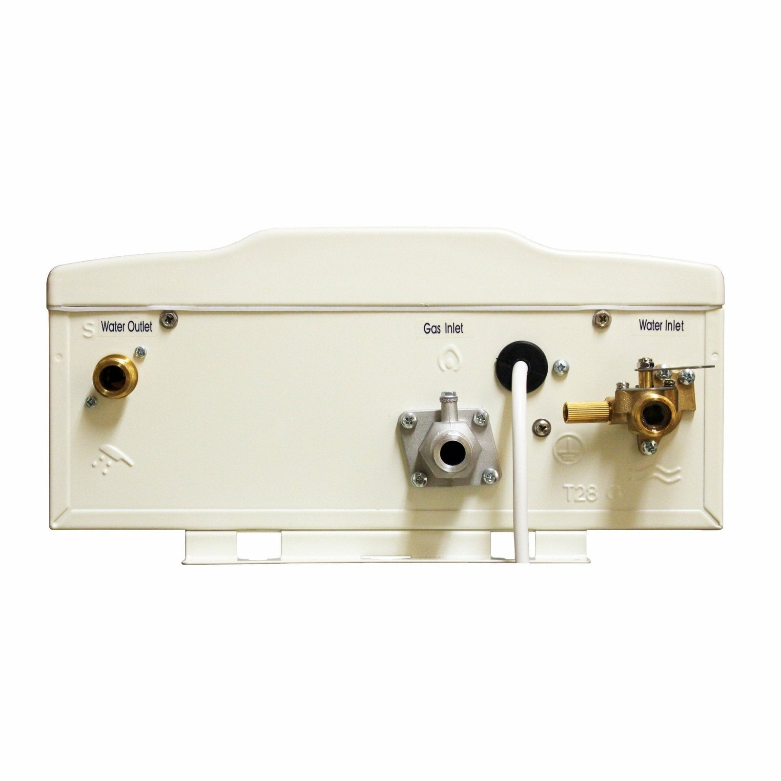 EZ Tankless EZDELUXELP 4.4 GPM 87500 BTU Liquid Propane Indoor Tankless Water Heater with Vent Kit New