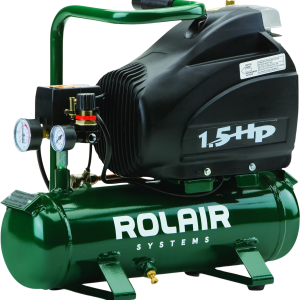 Rolair FC1500HS3 Air Compressor Hand Carry Electric 2.15 gal. 1.5 HP Single Stage Pump Manufacturer RFB