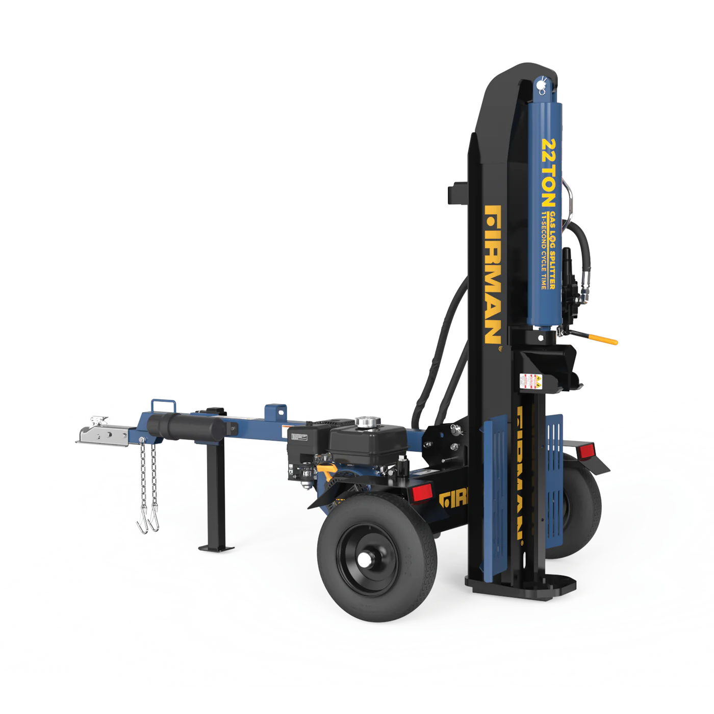 Firman GS2201 Gas Portable Log Splitter 22-Ton Vertical/Horizontal 196cc 6.5HP with Auto Return New