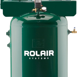 Rolair V5180K30 Air Compressor Electric 5 HP 80 gal. Two-Stage 230V 1-Phase with Magnetic Starter Manufacturer RFB