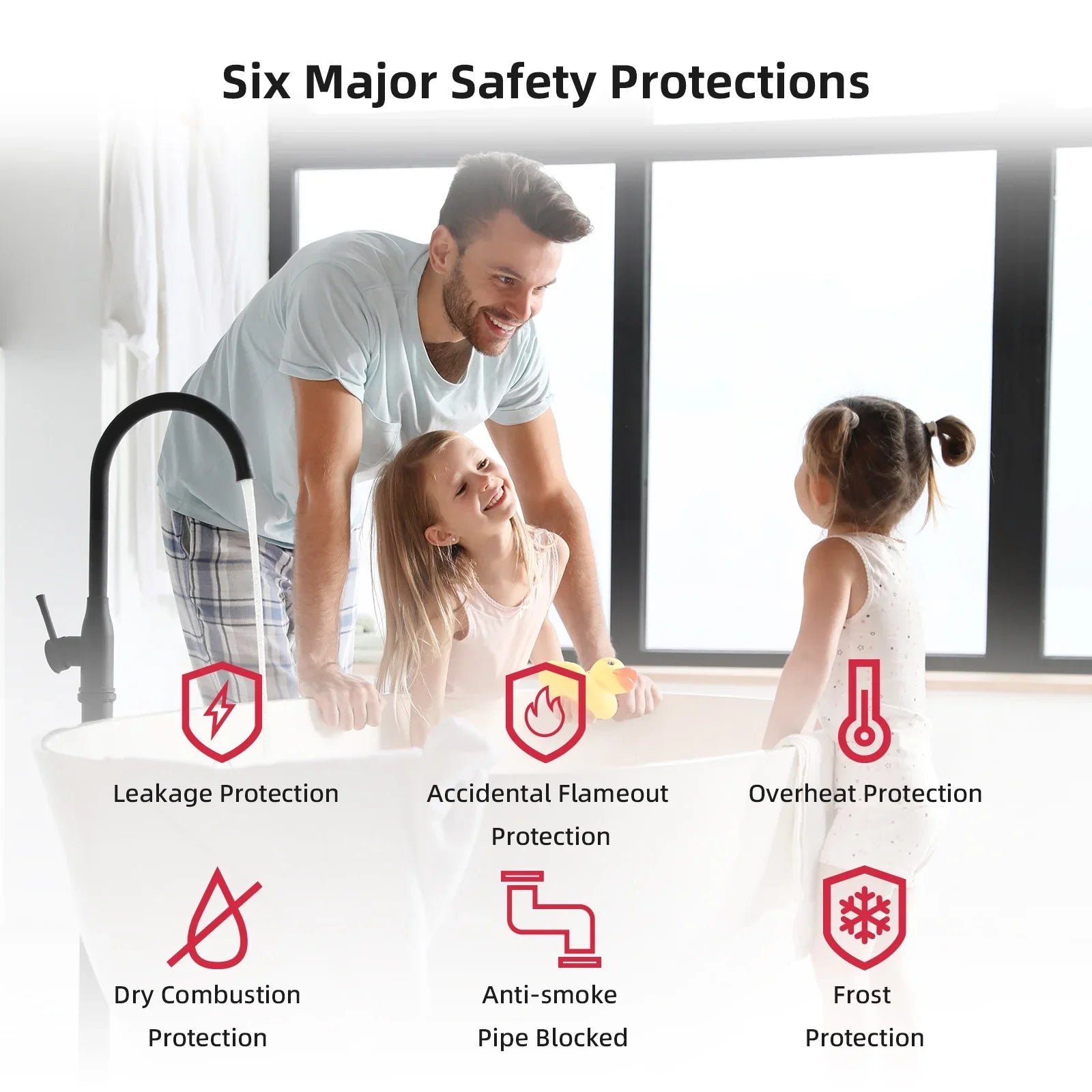 Mizudo CF170 Tankless Water Heater Propane Gas 7.5 GPM 170,000 BTU New