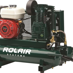 Rolair 4090HK17 Air Compressor Wheeled 9 Gal. Gas 5.5 HP Honda GX160 Engine Single Stage Pump New